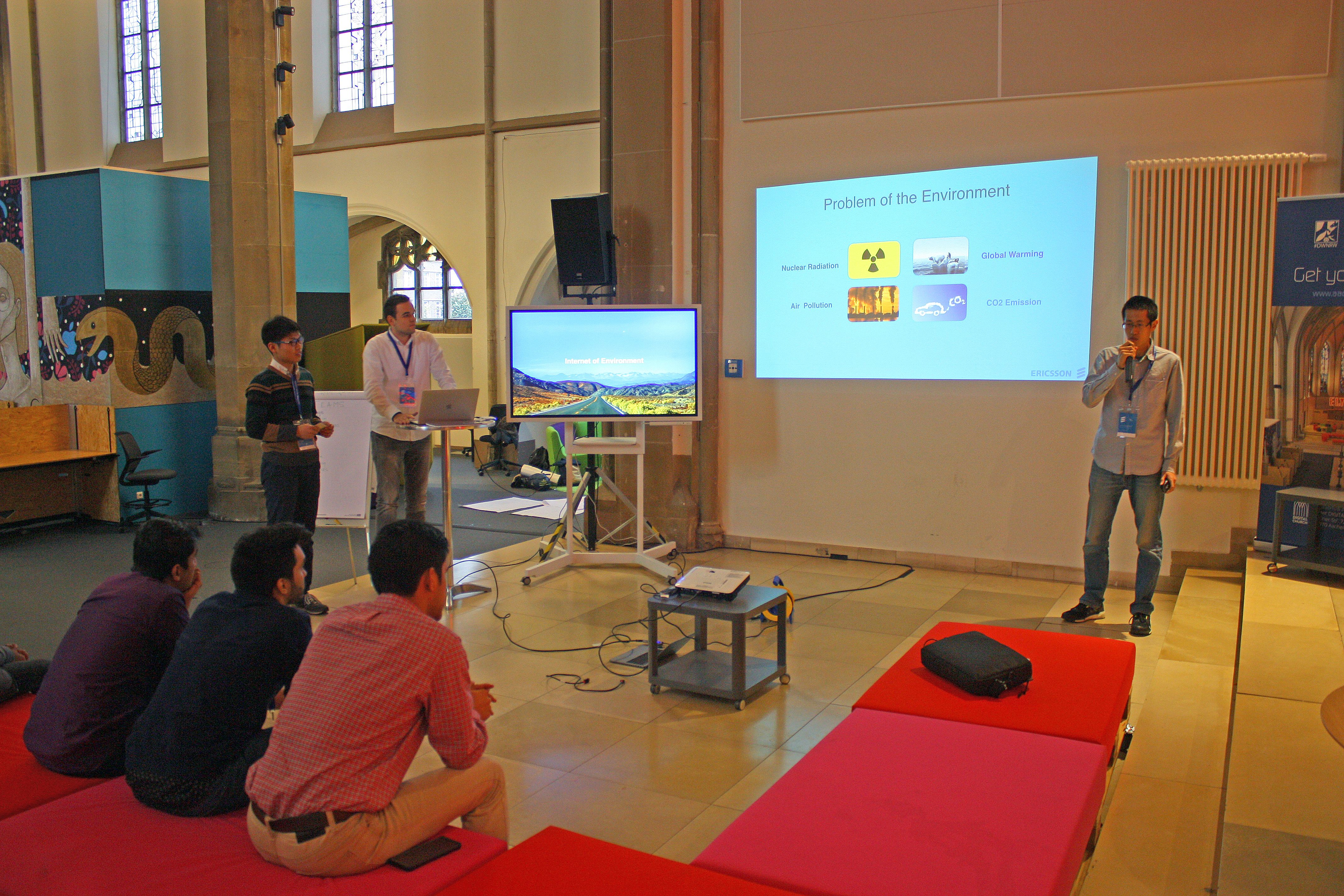 Ideathon in Kooperation mit Ericsson Eurolab und dem digitalHUB Aachen