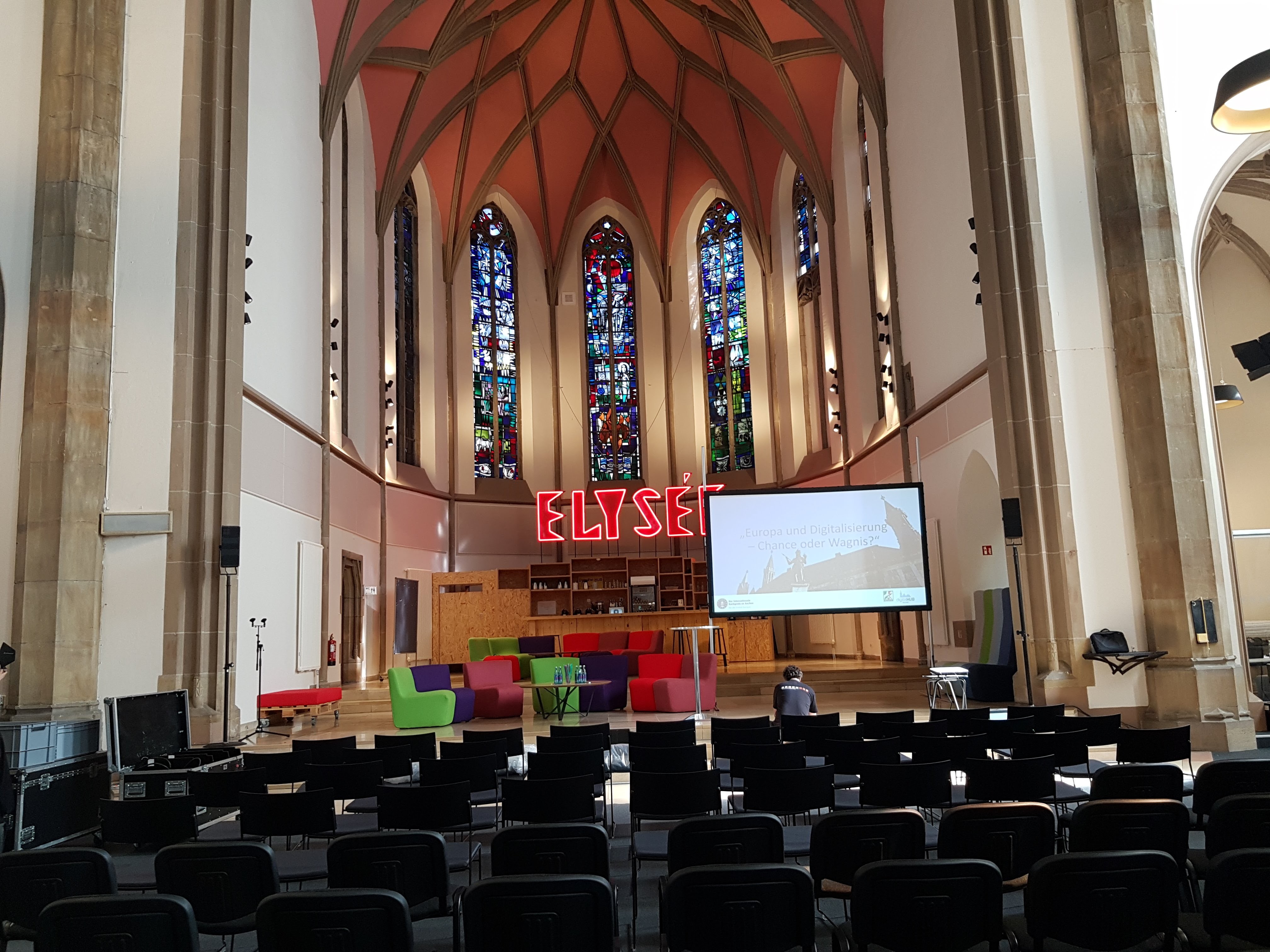 Kirchenschiff in der digitalCHURCH