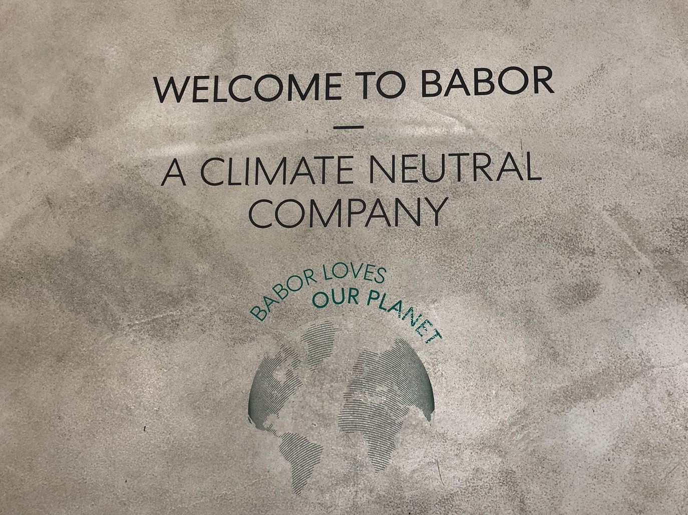 Welcome to Babor Climate Neutral Company