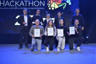 Preisträger Platz 2 smart CHIO Hackathon mit Jury