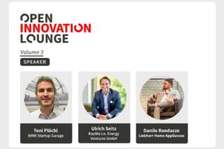 open innovation lounge speaker