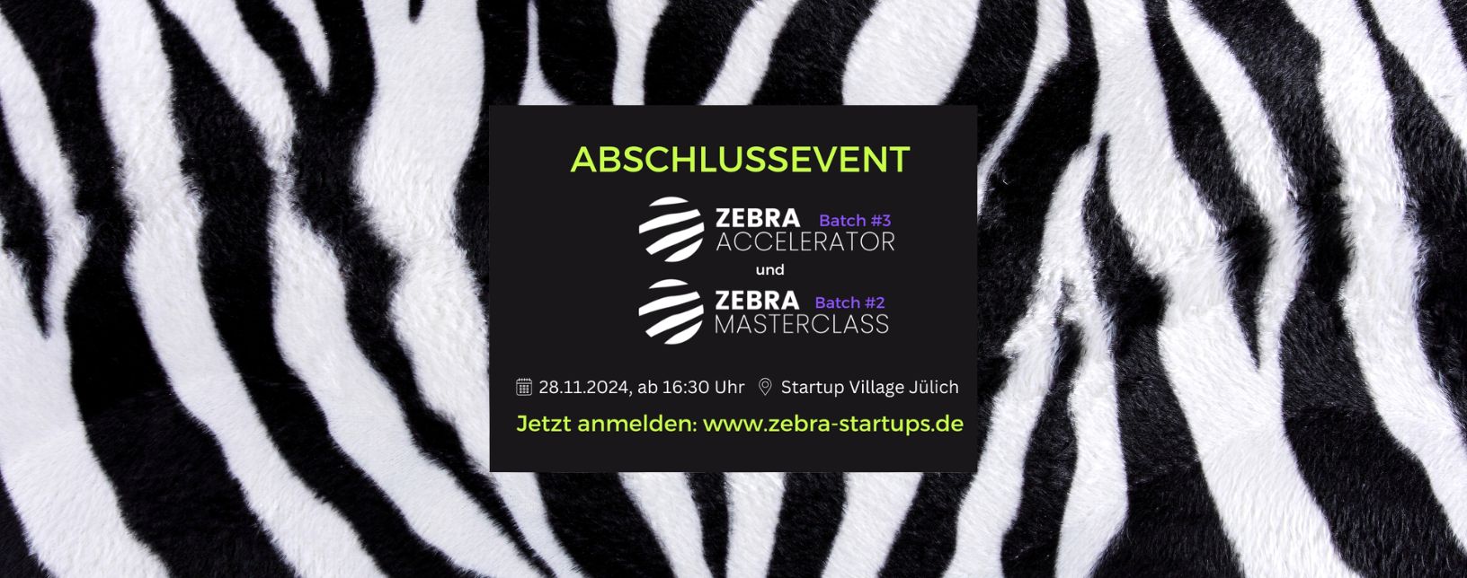 ZEBRA Accelerator Abschlussevent